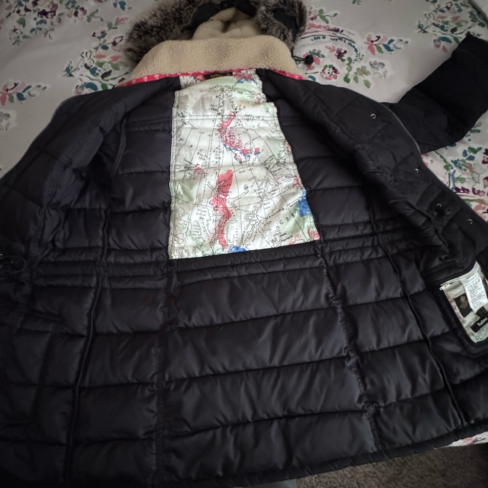 Barbour Landry Long Quilt Coat - Picture 7 of 14